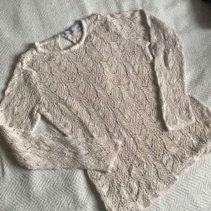 eight eight eight • Cream Colored Knit Sweater